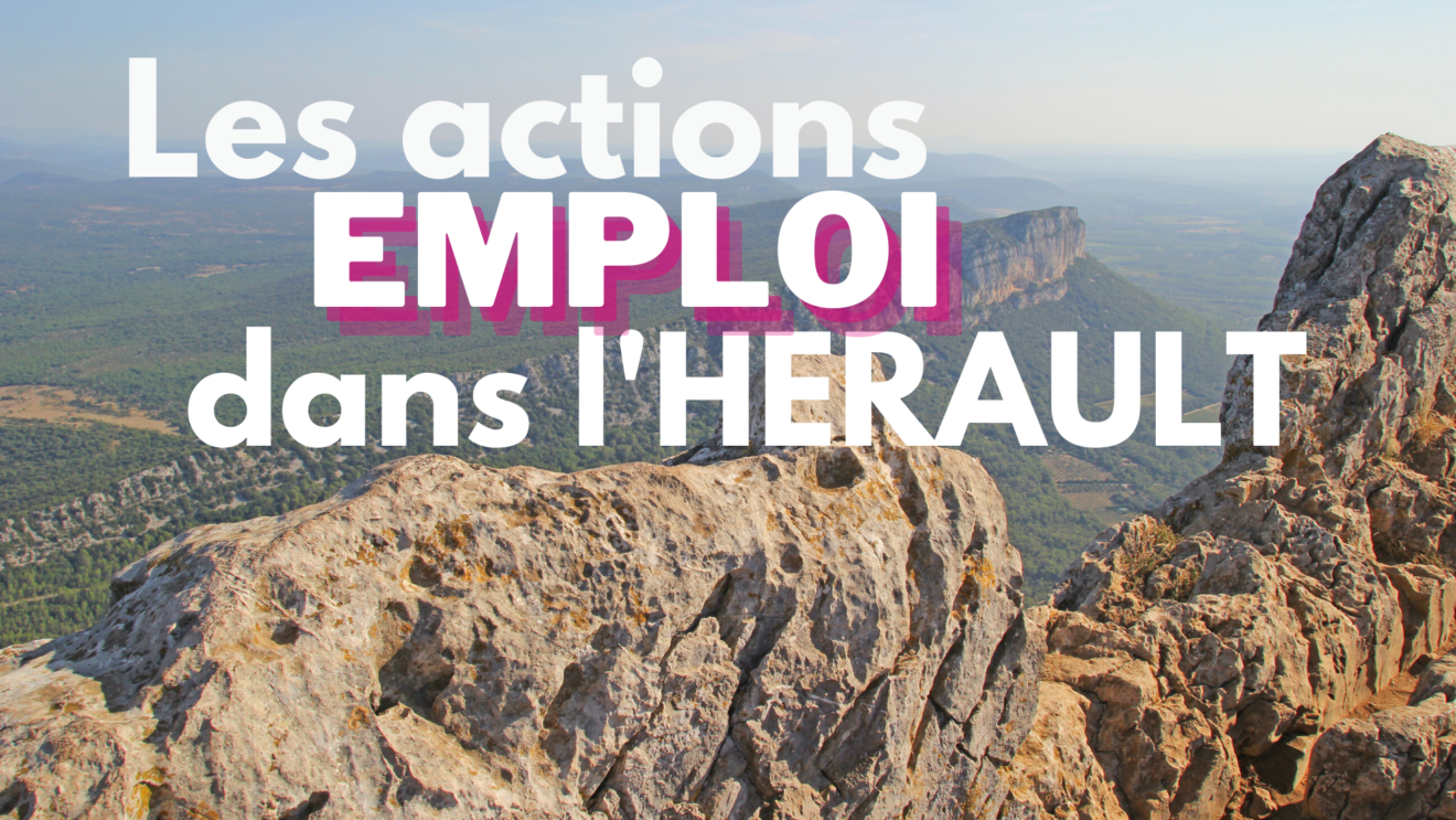 Actions emploi dans l'Hérault