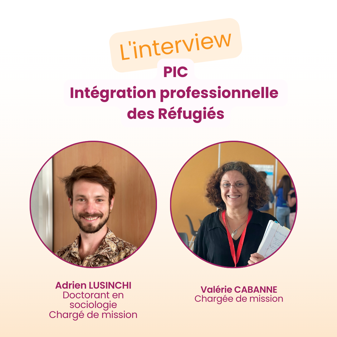PIC Intégration Professionnelle des Réfugiés : Interview 🎙